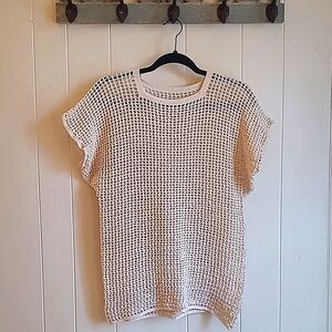 HANDMADE Crocheted Sweater,  Medium